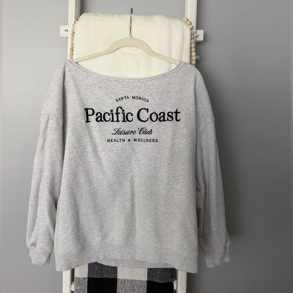 Pacific Coast Crewneck Sweatshirt - Light Heather Gray